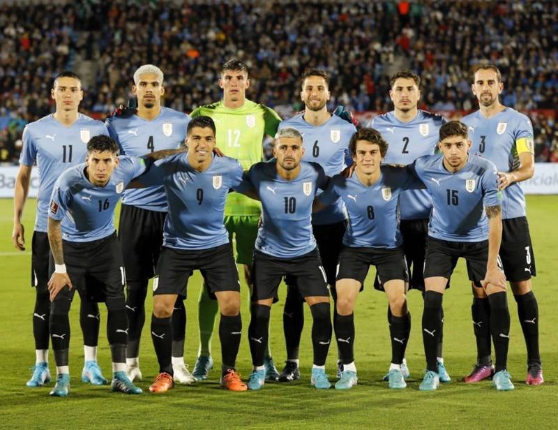 Đội hình Uruguay World Cup 2022