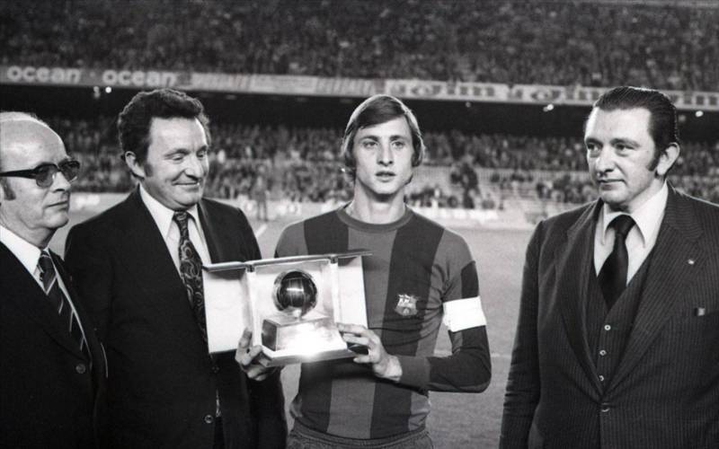 Huyền thoại Johan Cruyff có 3 quả bóng vàng